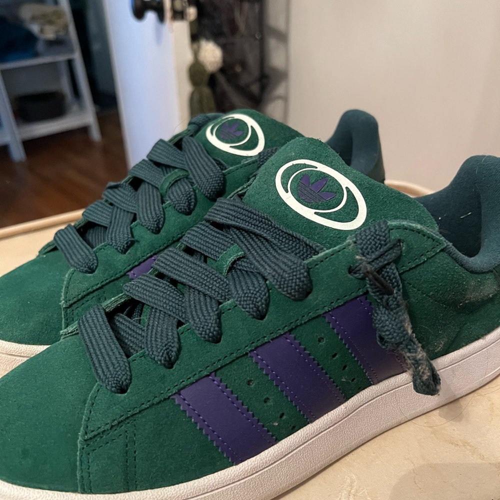 Adidas Kids Forest Green Sneakers